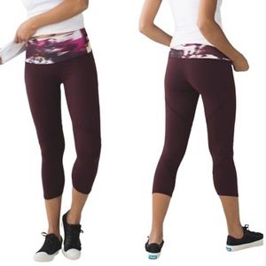 Lululemon Cropped Legging Size 4
